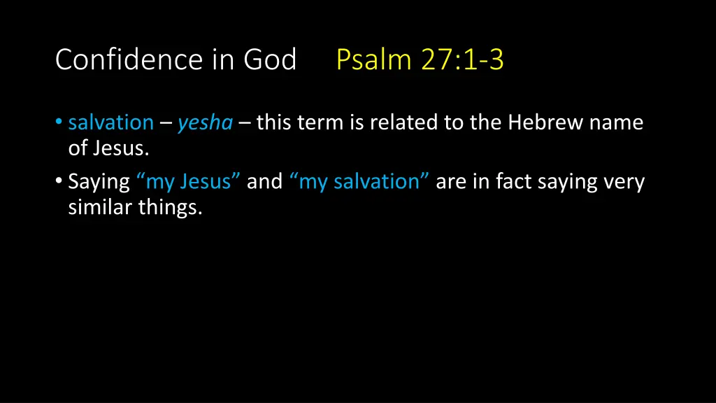 confidence in god psalm 27 1 3 2