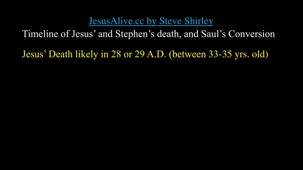 jesusalive cc by steve shirley 1