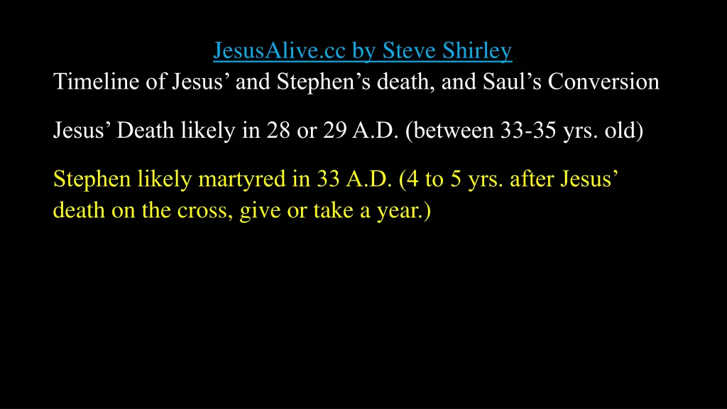 jesusalive cc by steve shirley 2