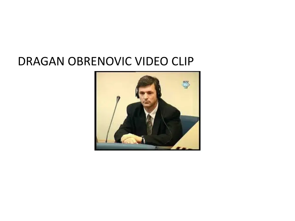 dragan obrenovic video clip