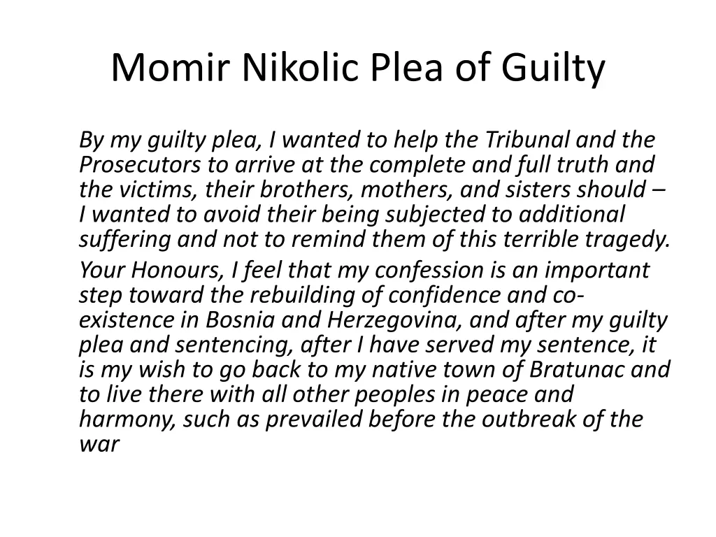 momir nikolic plea of guilty 2