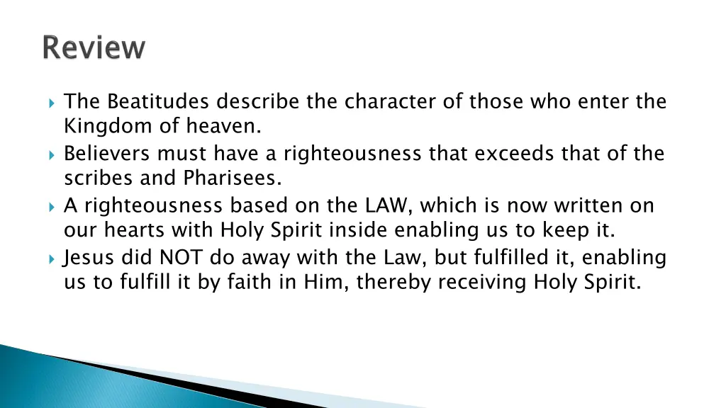 the beatitudes describe the character of those