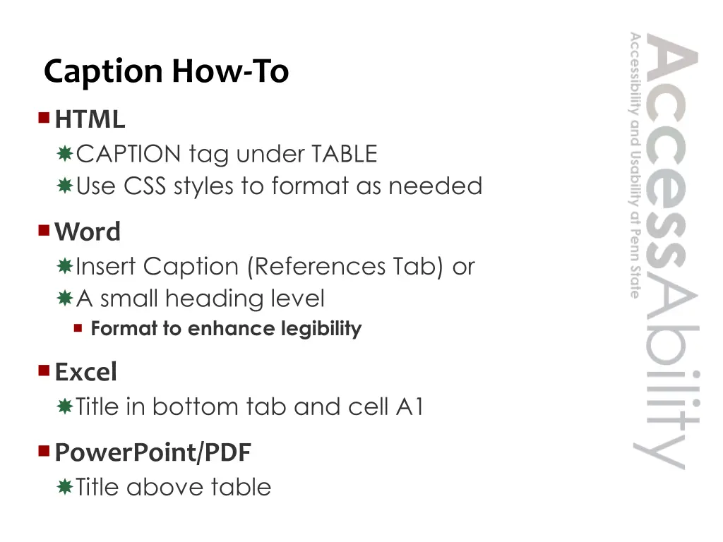 caption how to html caption tag under table