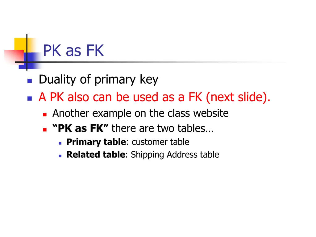 pk as fk