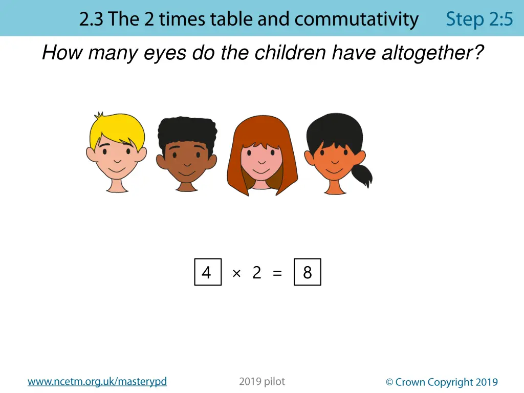 how many eyes do the children have altogether 1