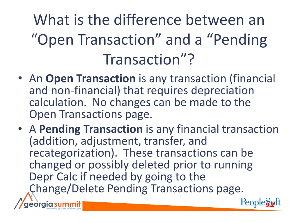 what is the difference between an open