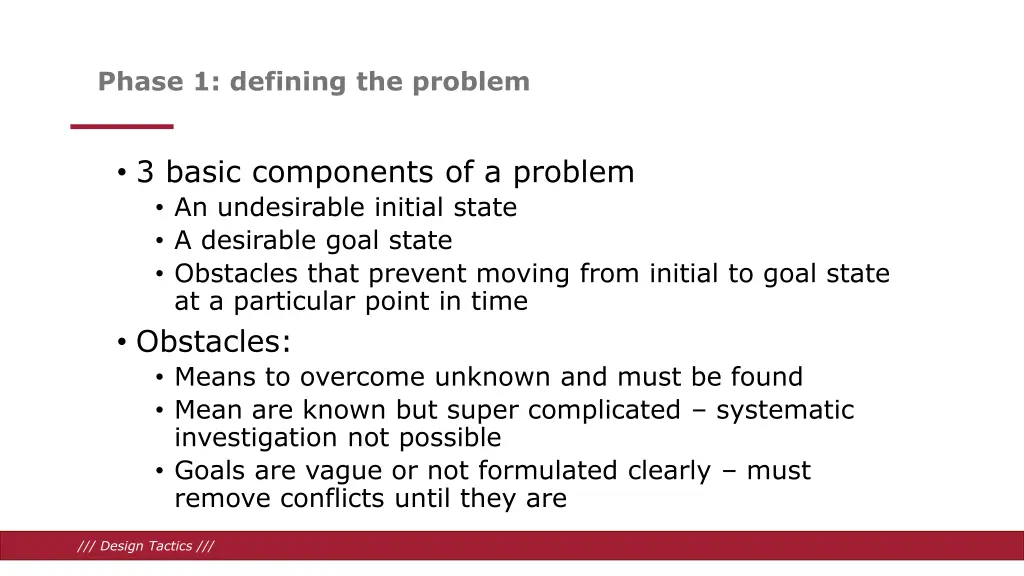 phase 1 defining the problem 1