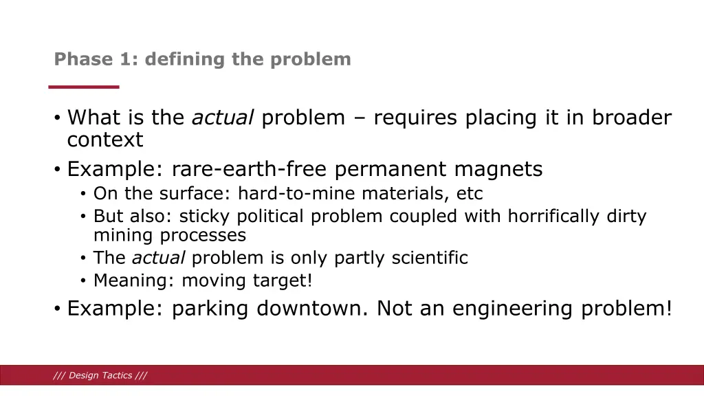 phase 1 defining the problem 6