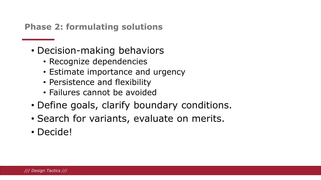 phase 2 formulating solutions 2