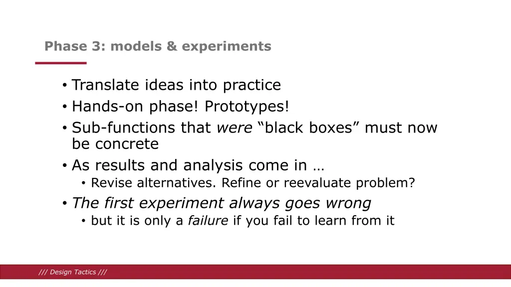 phase 3 models experiments