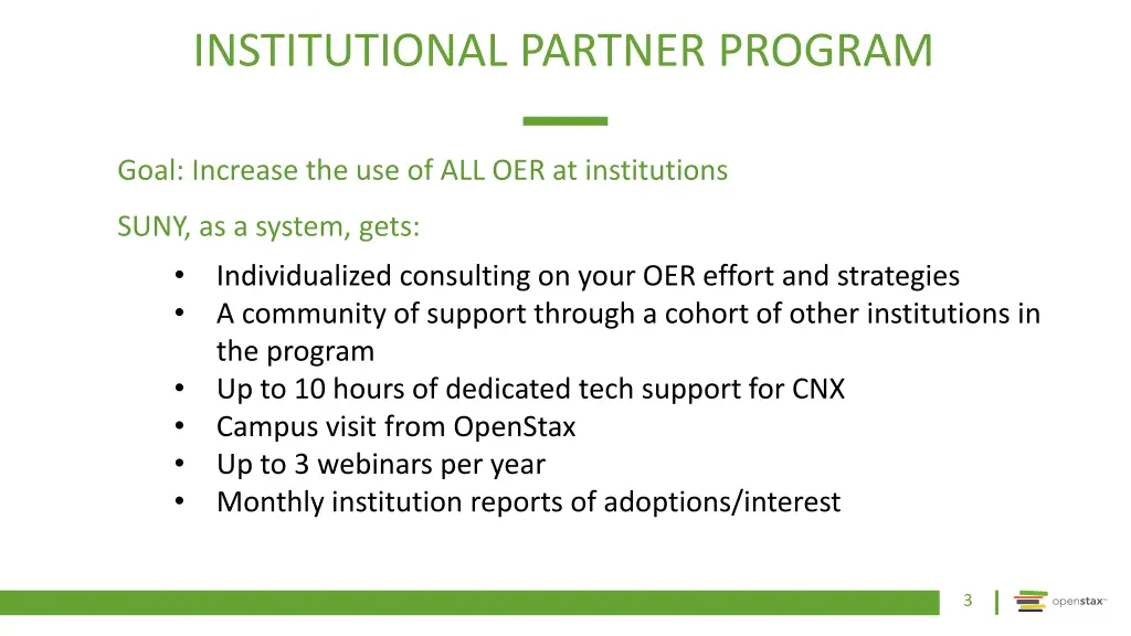 institutional partner program 1