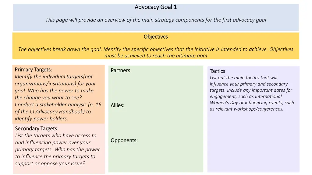 advocacy goal 1 advocacy goal 1