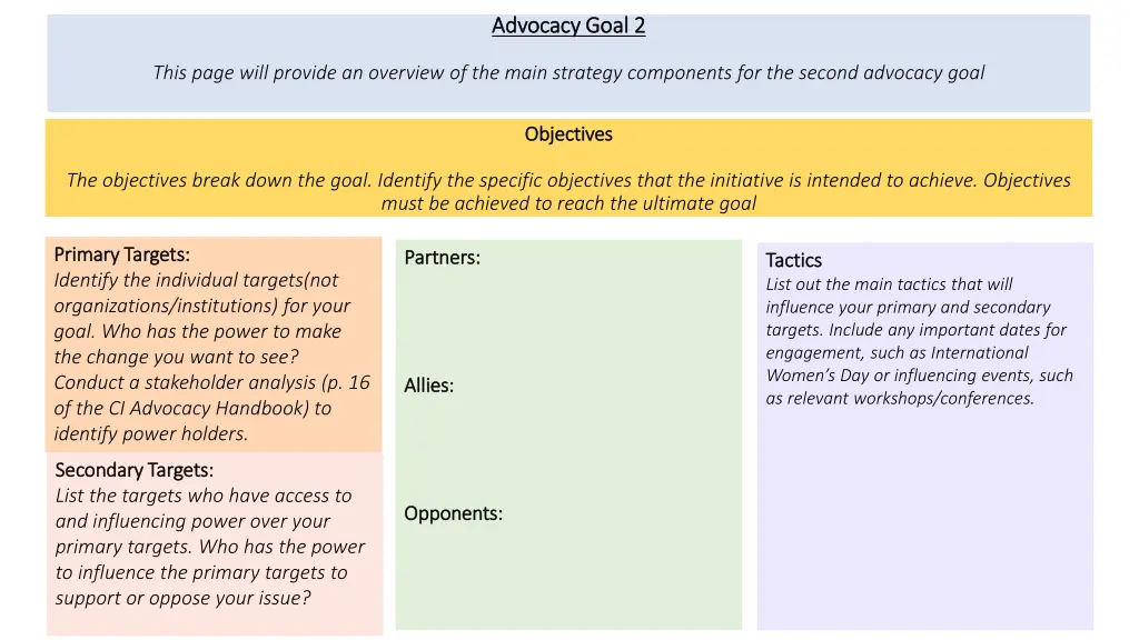 advocacy goal 2 advocacy goal 2