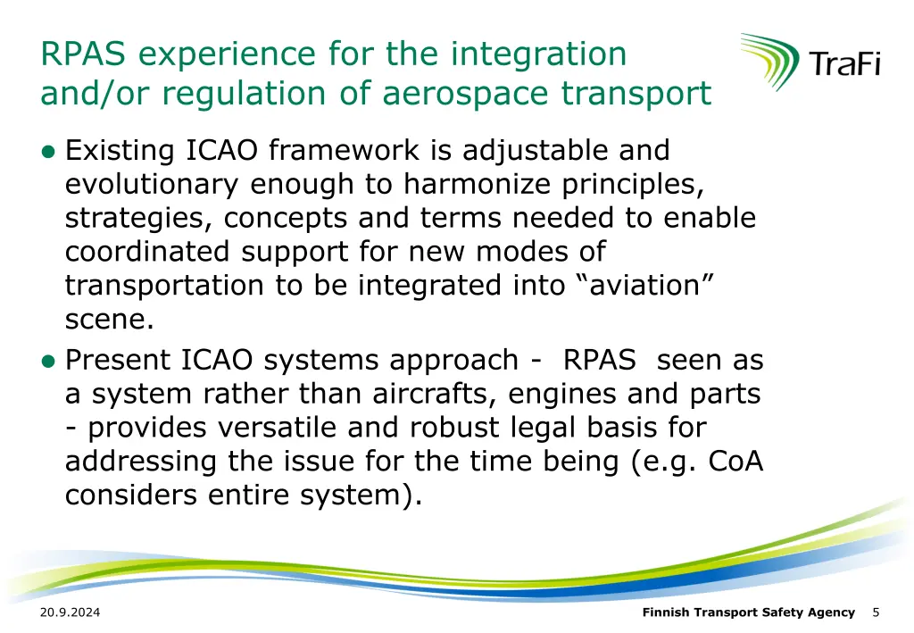 rpas experience for the integration 1