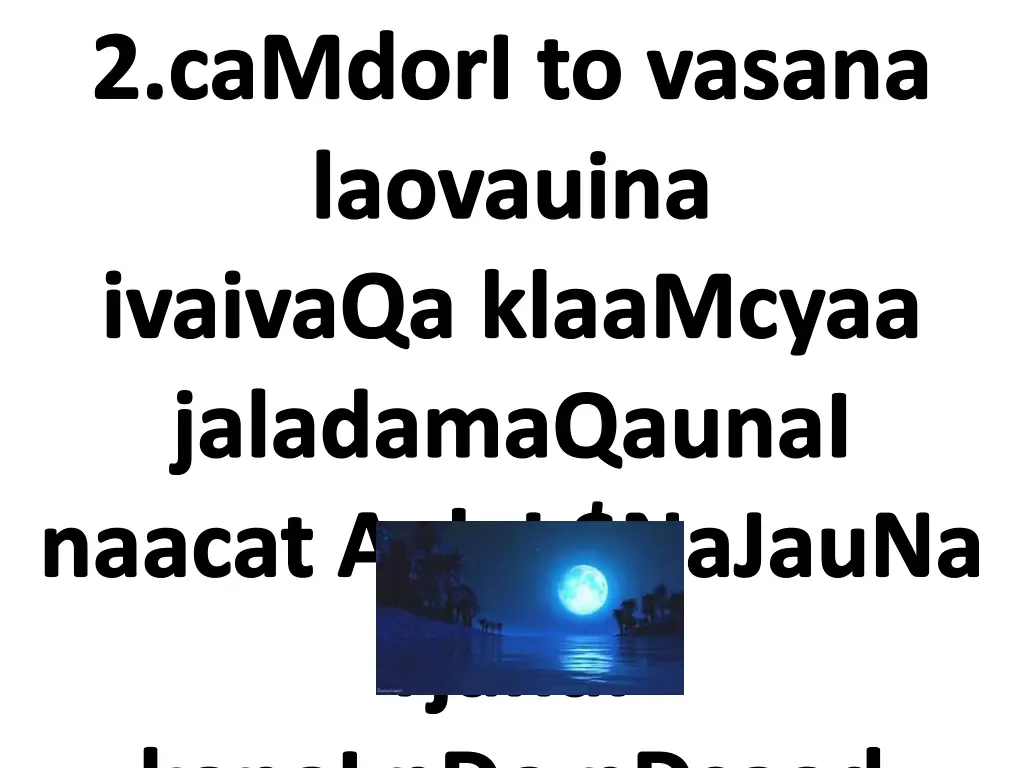 2 camdori to vasana laovauina ivaivaqa klaamcyaa