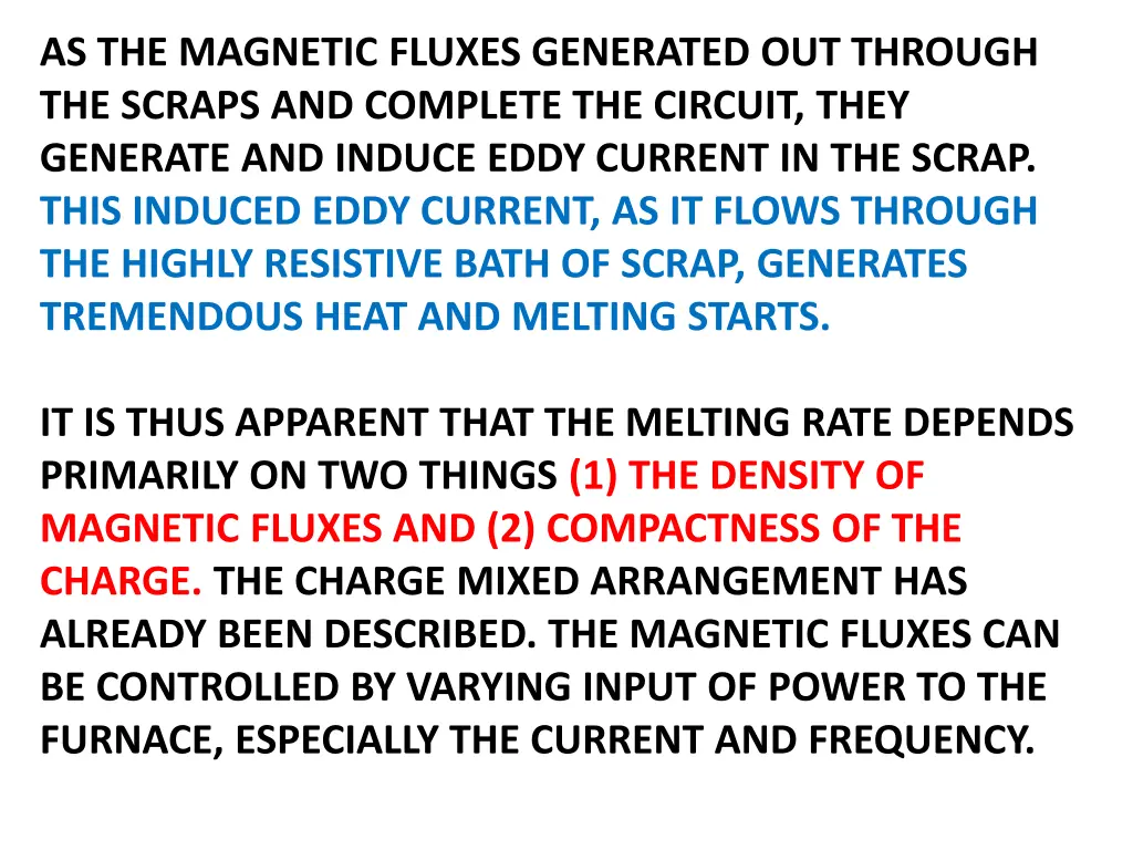 as the magnetic fluxes generated out through