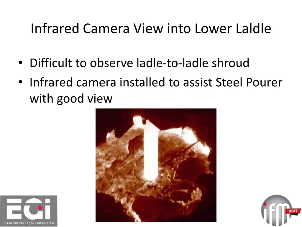 infrared camera view into lower laldle