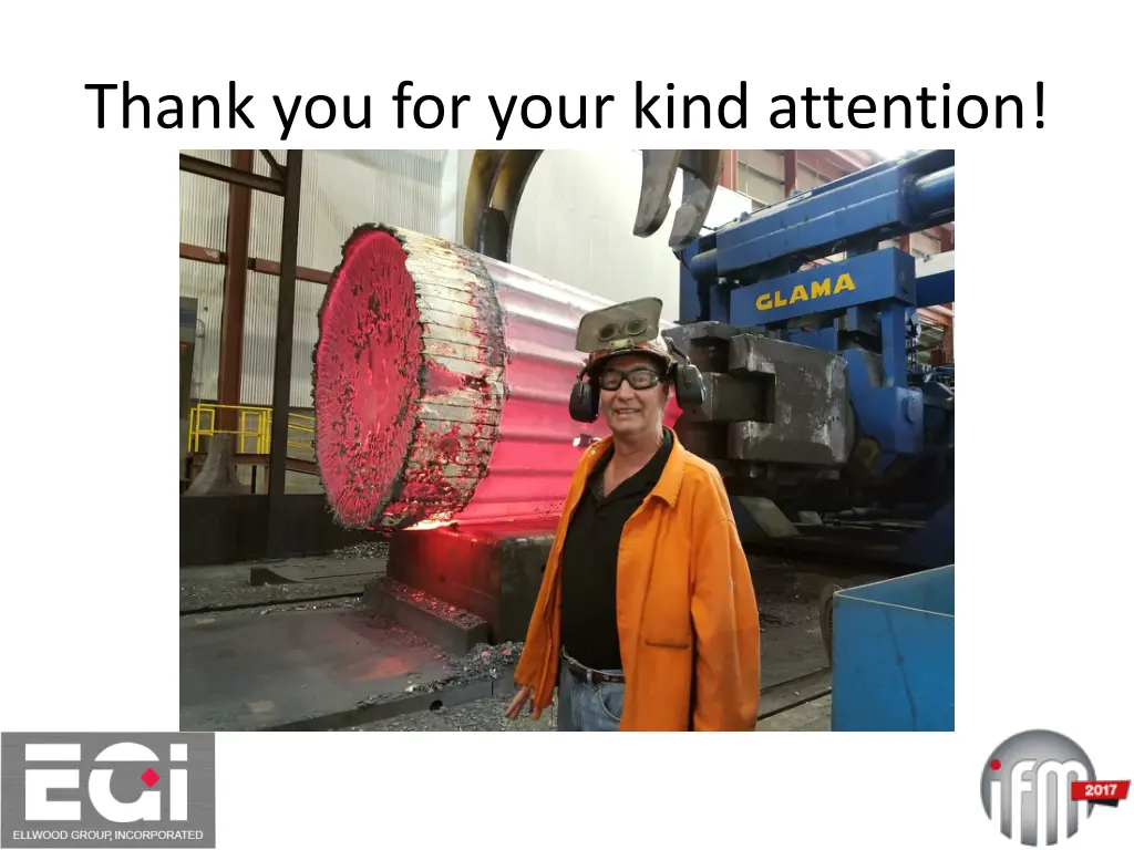 thank you for your kind attention