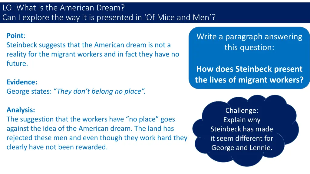 lo what is the american dream can i explore 2