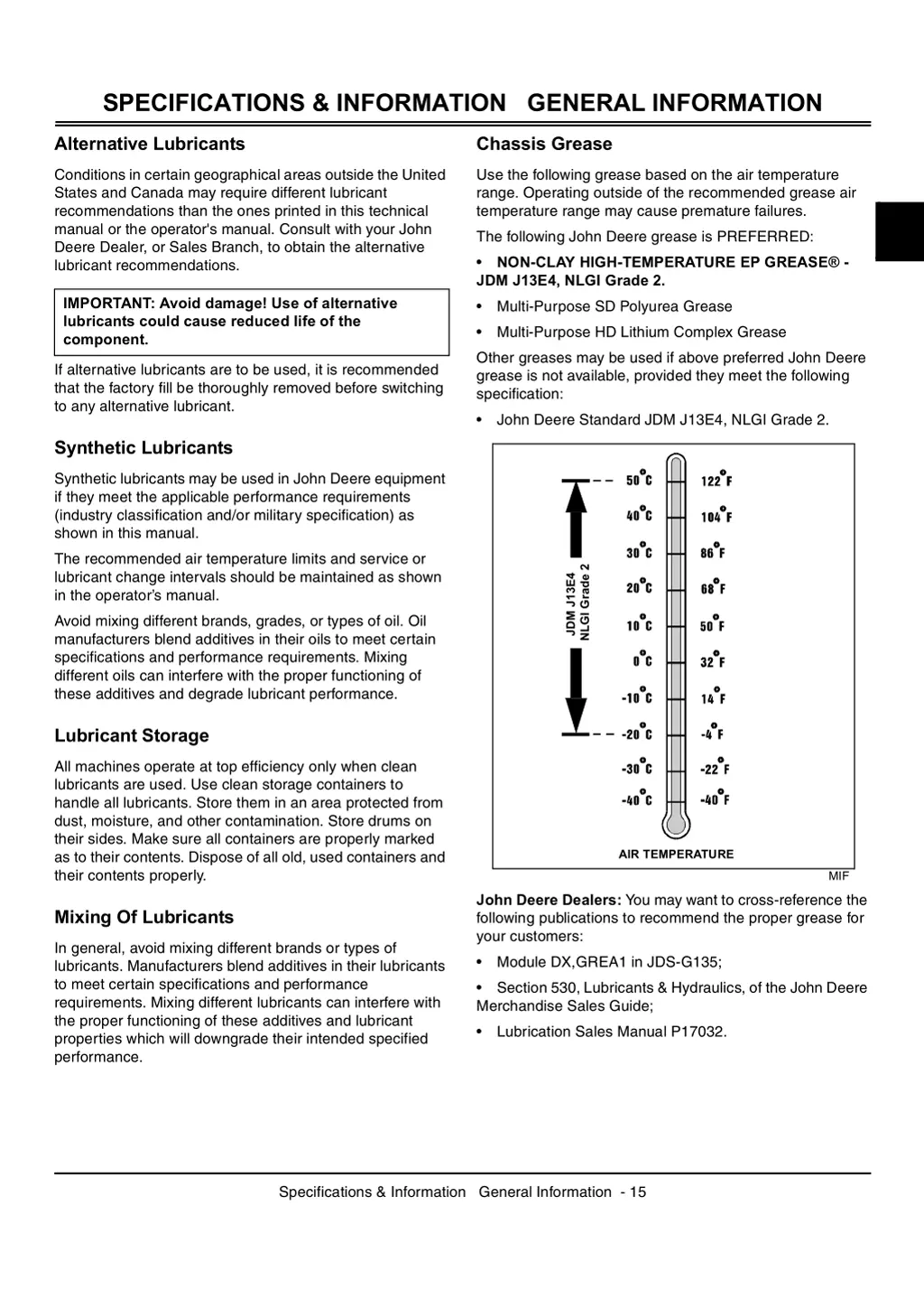 specifications information general information 2