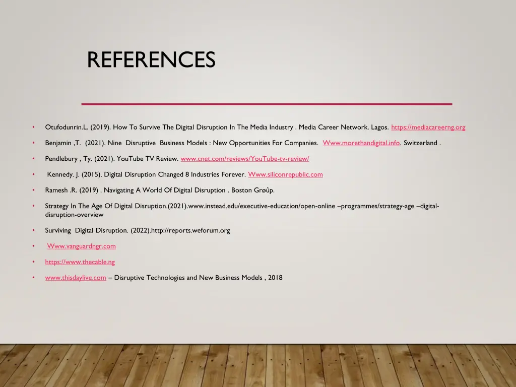 references