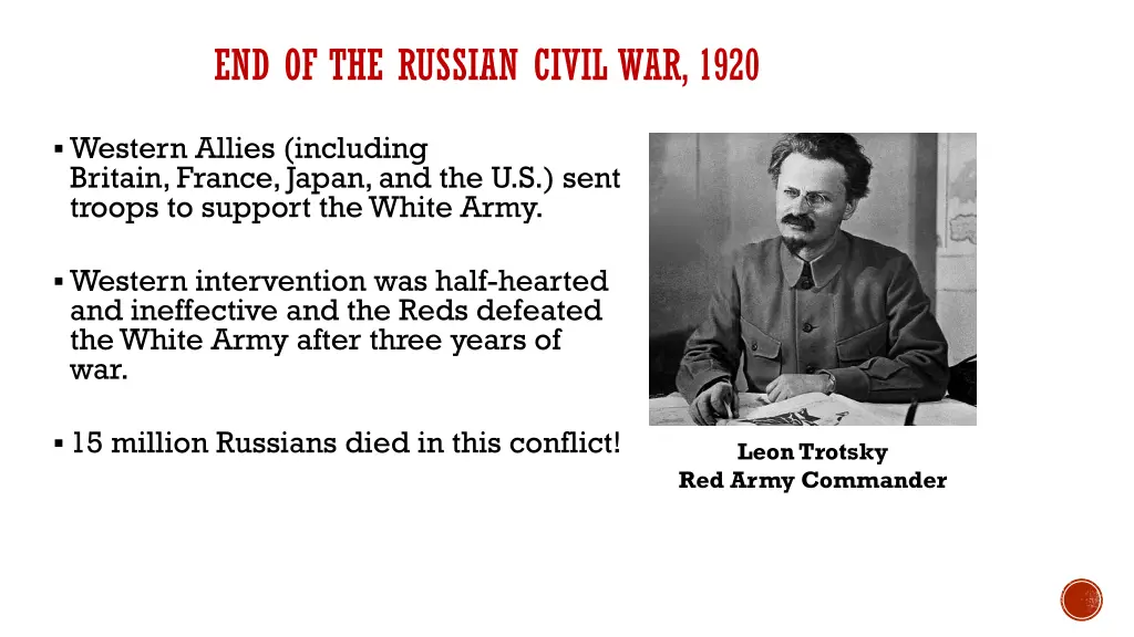 end of the russian civil war 1920