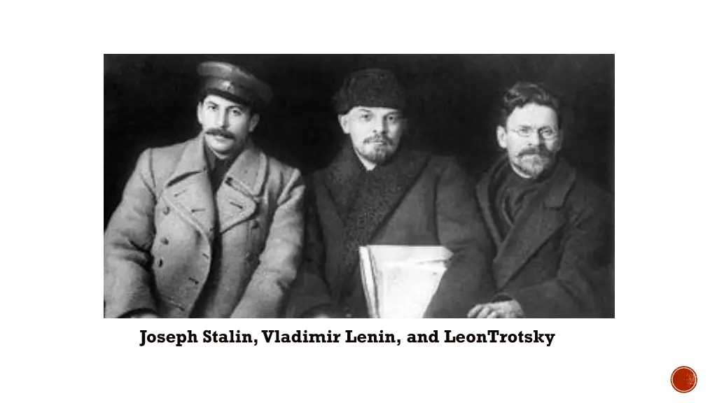 joseph stalin vladimir lenin and leontrotsky