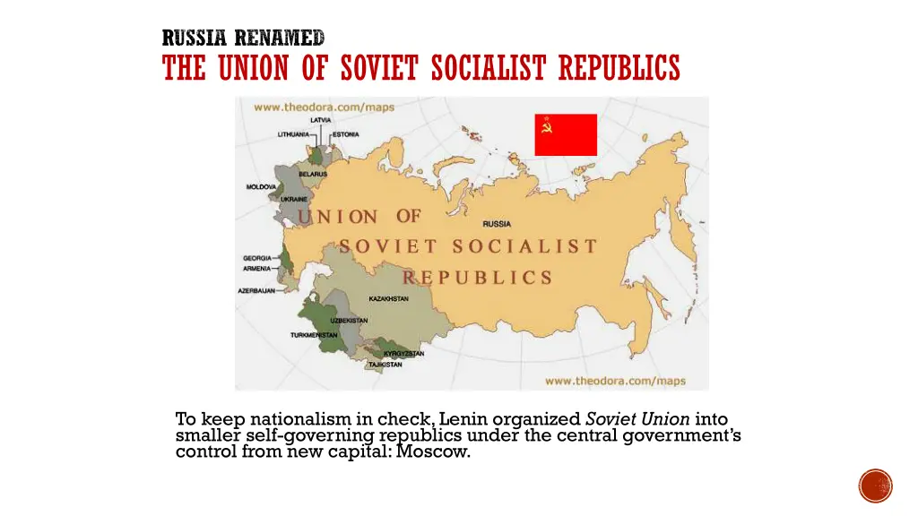 russia renamed the union of soviet socialist