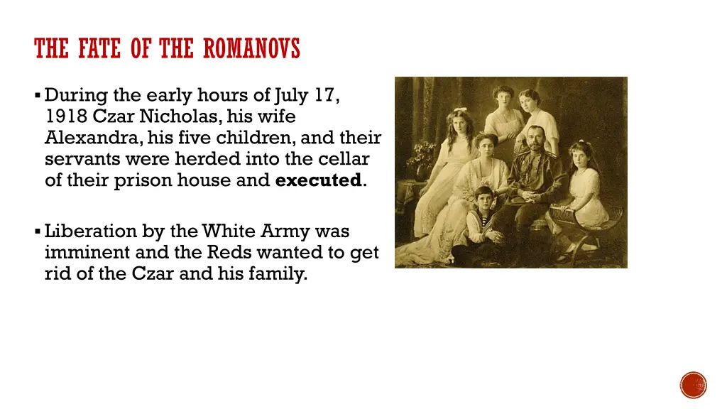 the fate of the romanovs