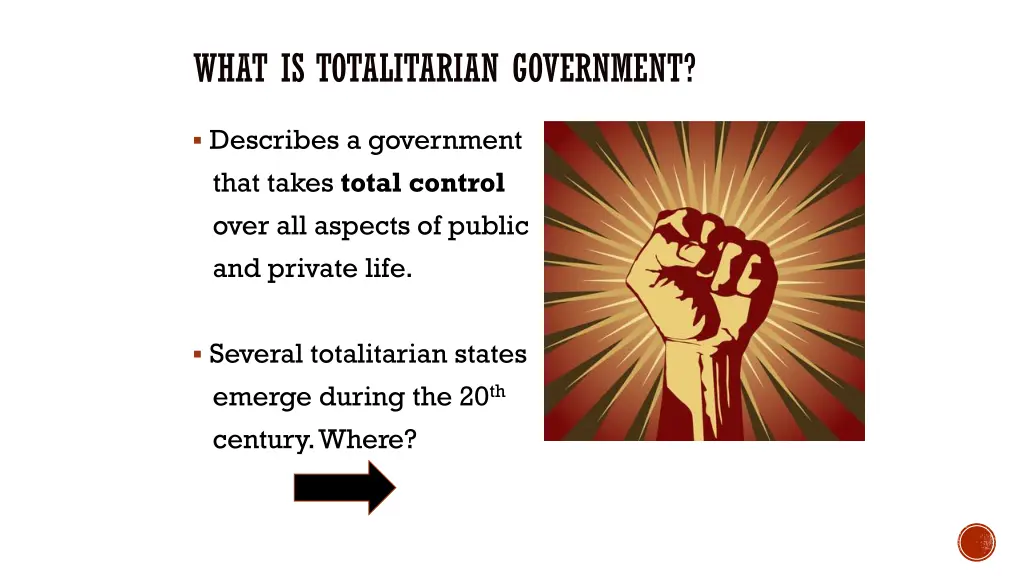 what is totalitarian government