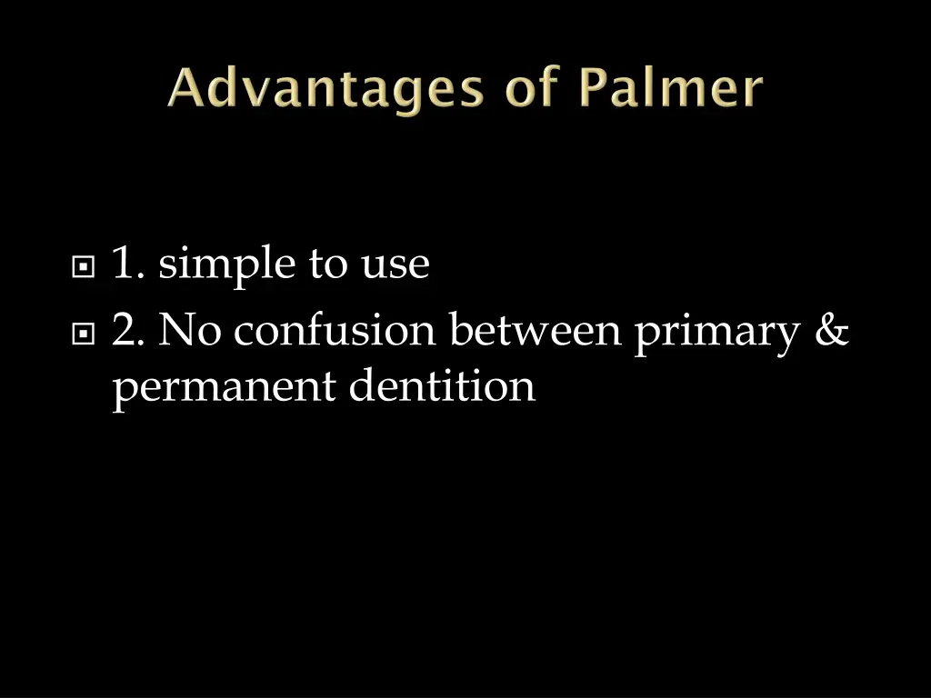 1 simple to use 2 no confusion between primary