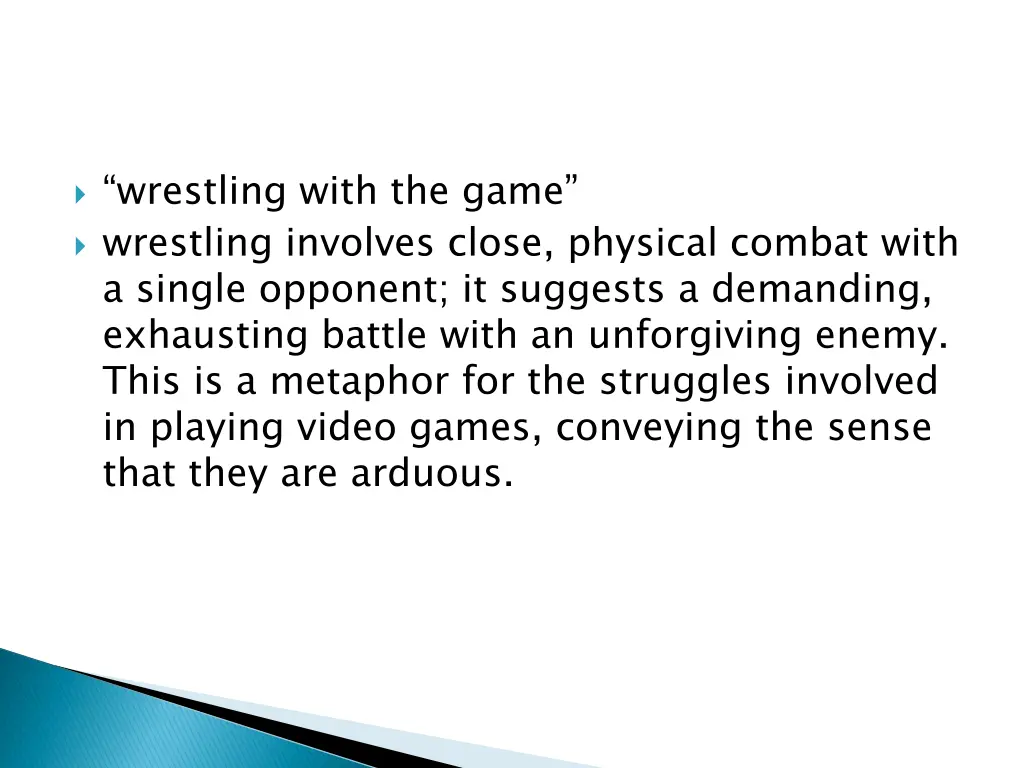 wrestling with the game wrestling involves close