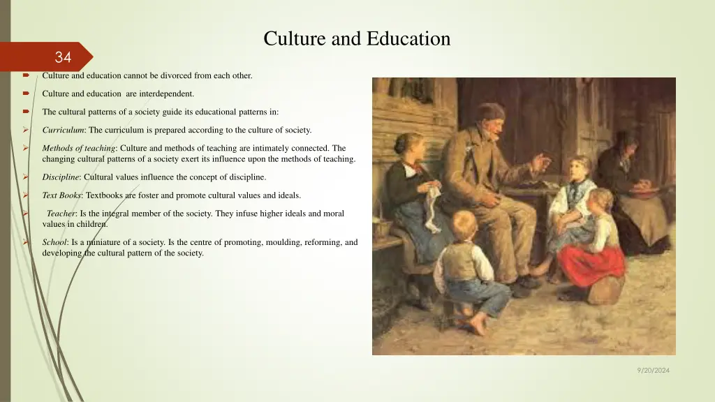 culture and education