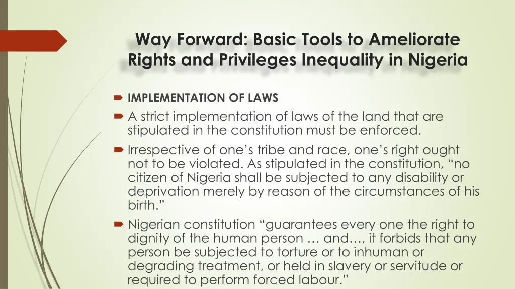 way forward basic tools to ameliorate rights 3