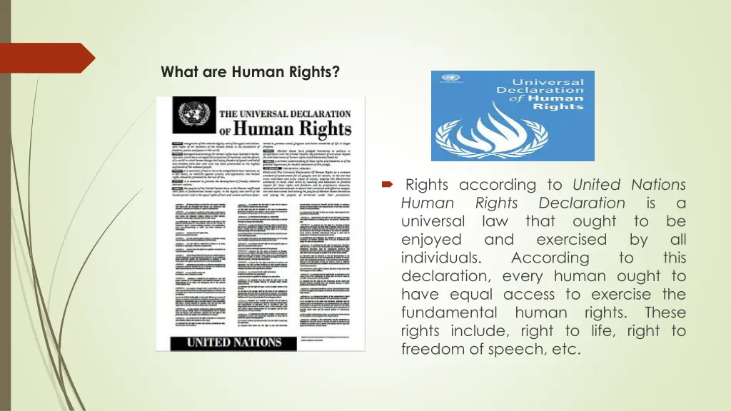 what are human rights