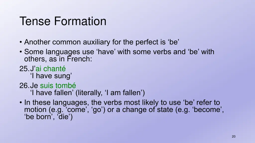 tense formation 5