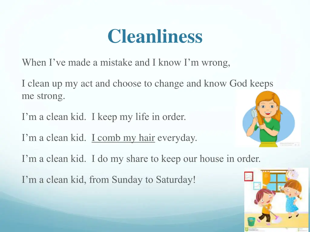 cleanliness 4