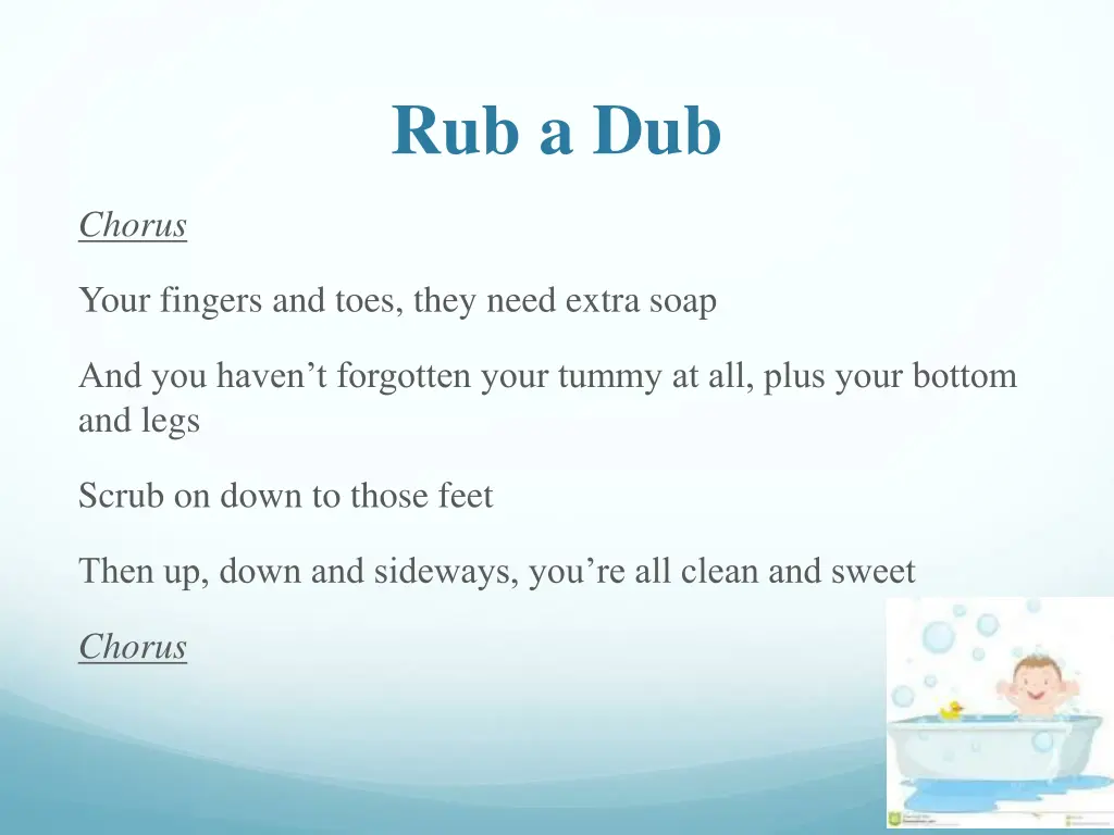 rub a dub 2