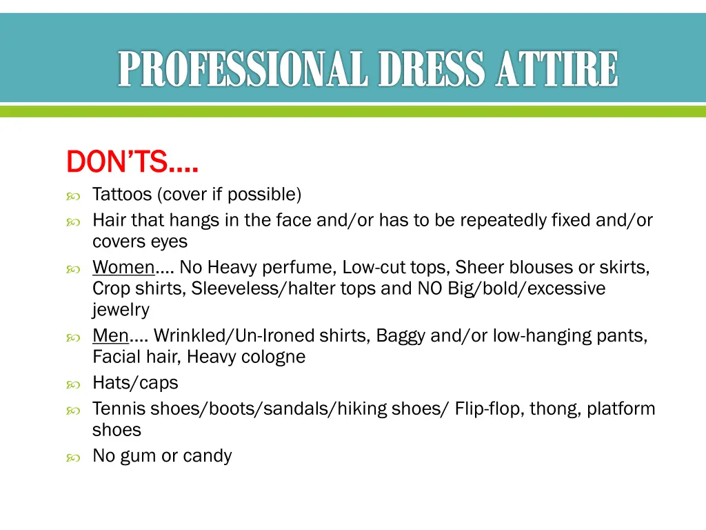 professional dress attire 1