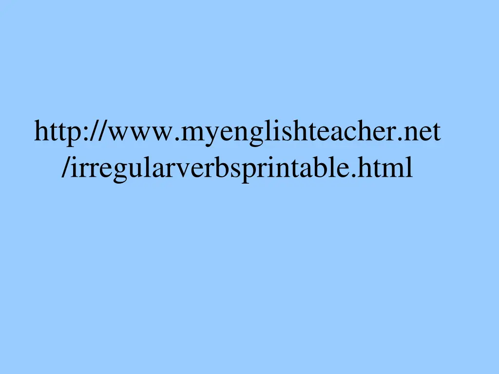 http www myenglishteacher