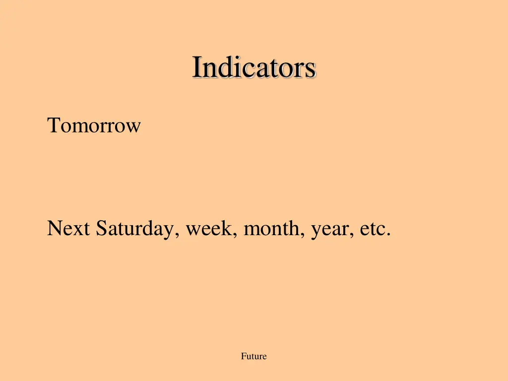 indicators 4