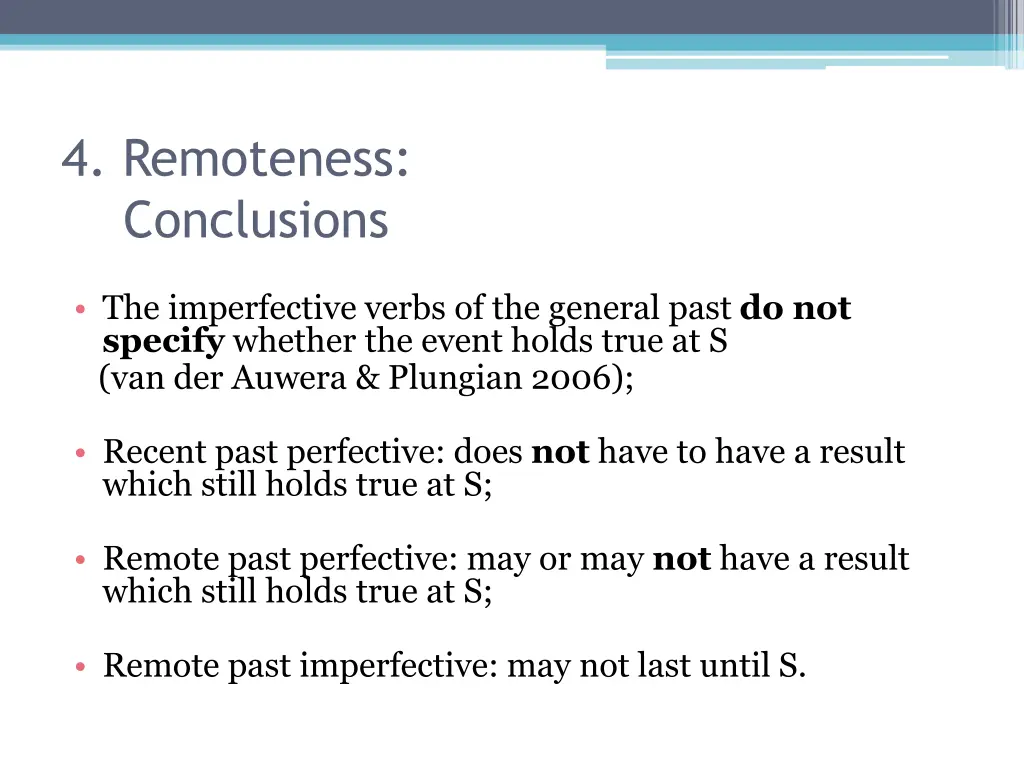 4 remoteness conclusions