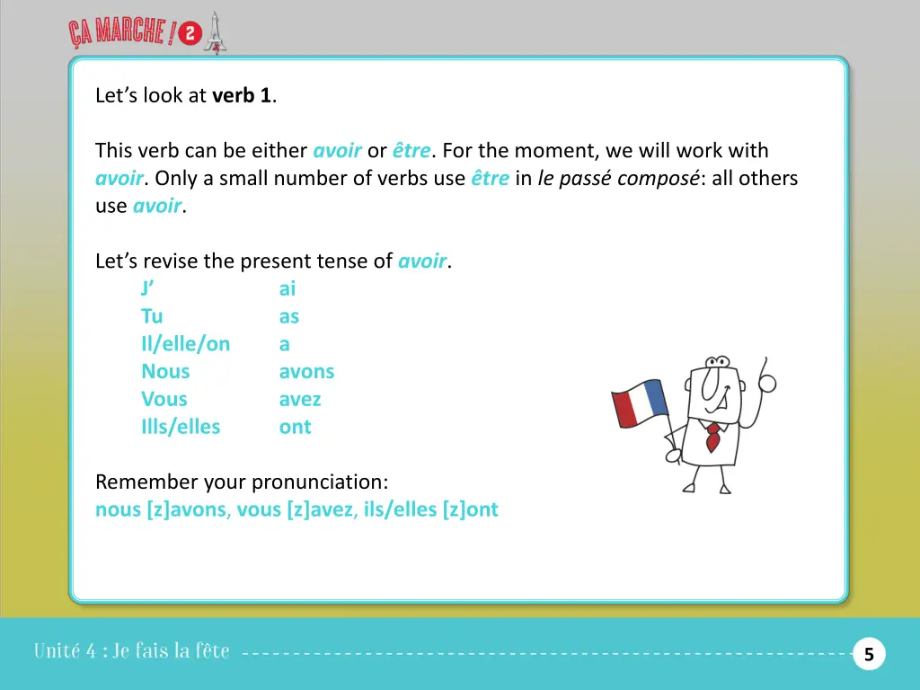 let s look at verb 1