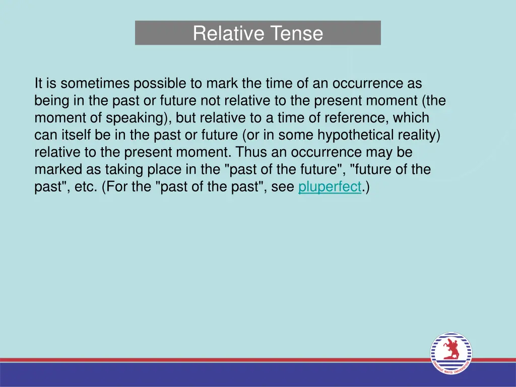 relative tense 1