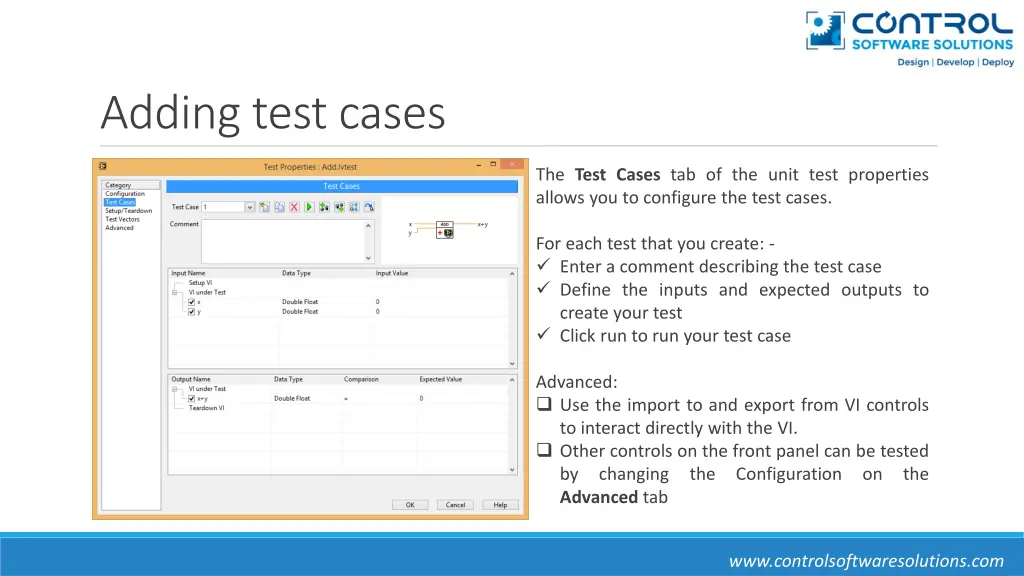 adding test cases