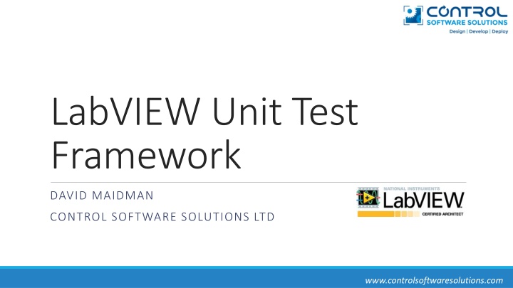 labview unit test framework