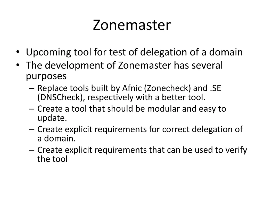 zonemaster