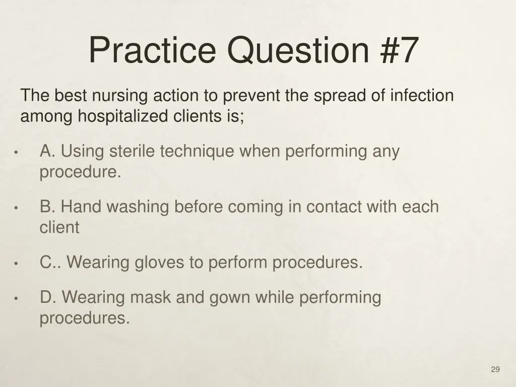 practice question 7