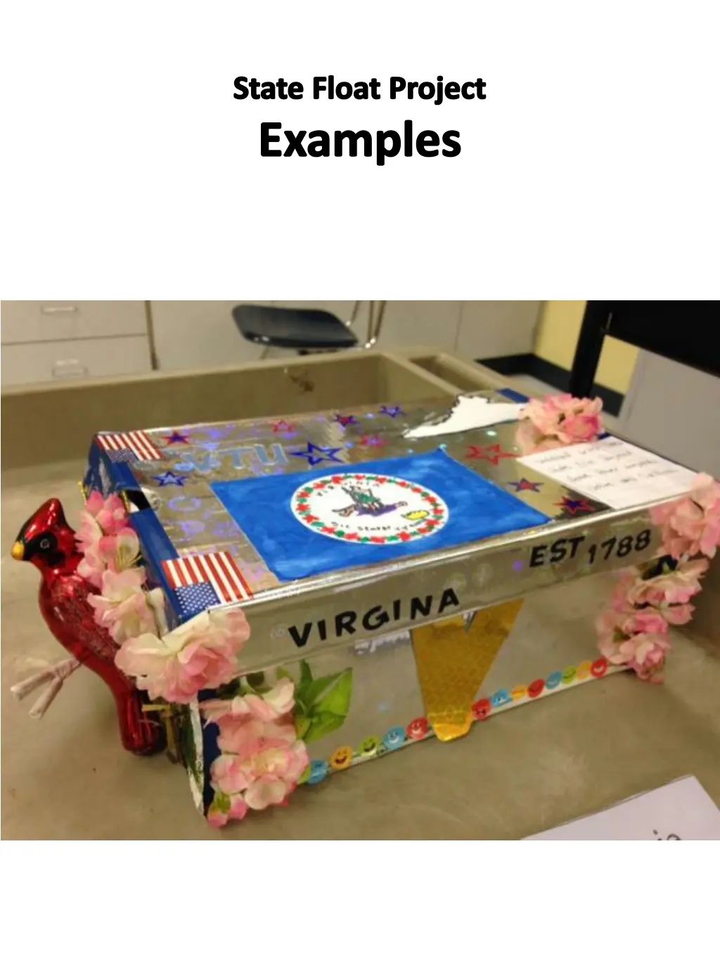 state float project examples 9