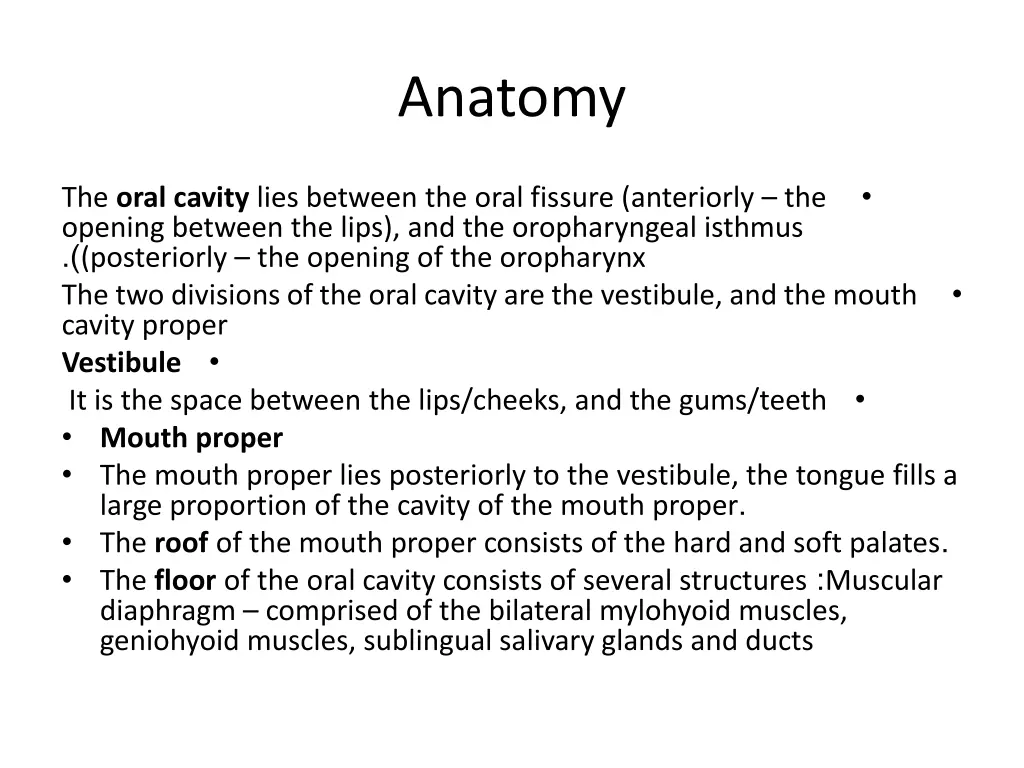 anatomy